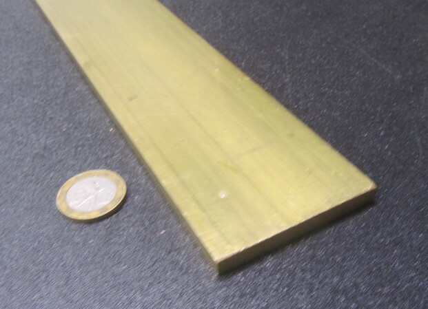360 Brass Flat Bar 1/4″ Thick x 2 1/4″ Wide x 24.0″ Length