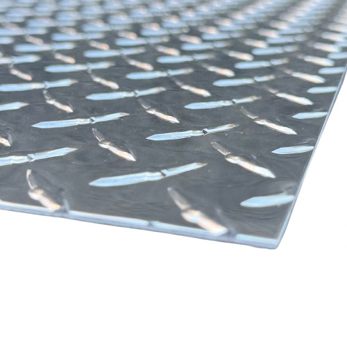 48″ x 96″ x .063″ Diamond Plate Aluminum Treadplate 1/16th Thick 3003 Alloy