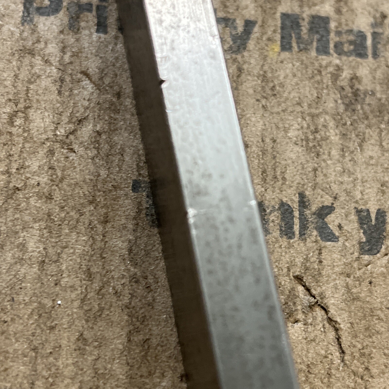 3/8 X 7/8 Flat Steel Bar 10” Long Blacksmith Machining Cold Rolled 1018