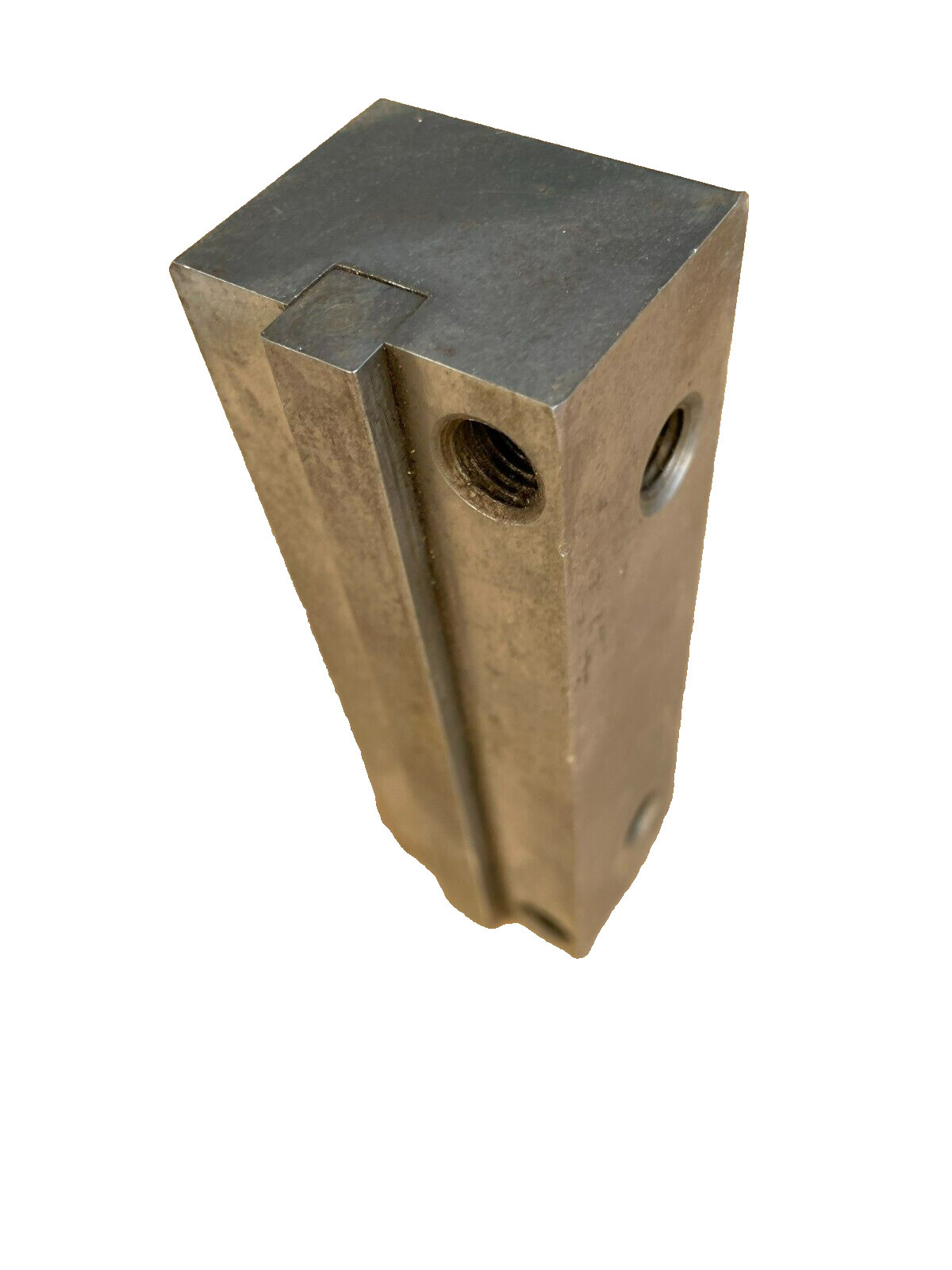 Rectangle Aluminum Block Plate Bar Steel, w/ 6 Threaded Holes
