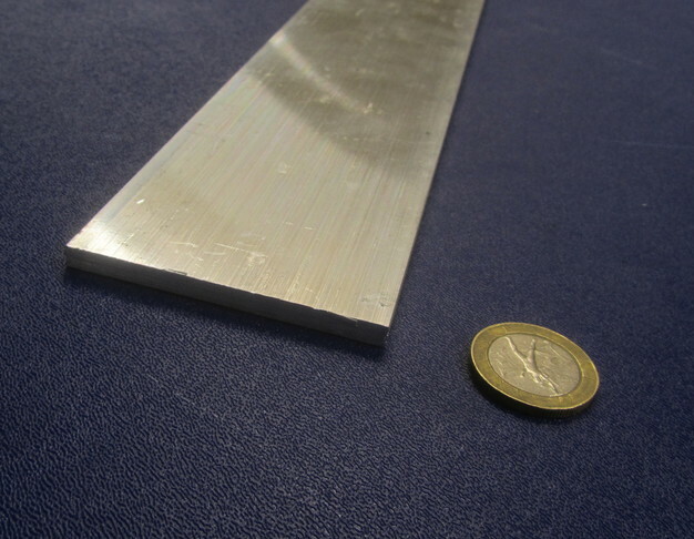 6061 T6511 Aluminum Bar, 3/16″ (.187″) Thick x 2 1/2″ Wide x 24″ Length