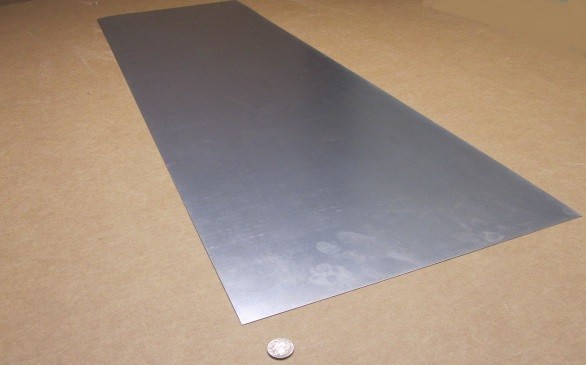 Spring Steel Annealed Sheet 0.025″ Thick x 15.0″ Wide x 48″ Length