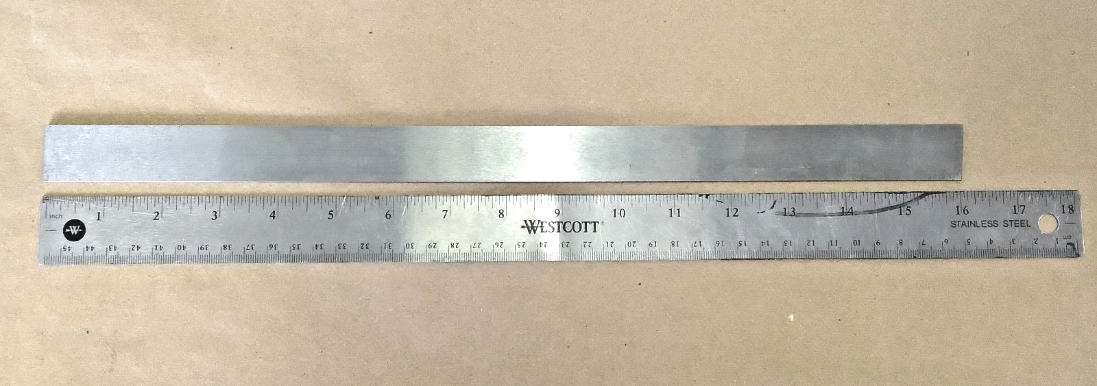 TOOL STEEL SHEET 3/32″ FLAT GROUND STEEL LOT OF 2 VARIOUS LENGTH & WIDTH, ITEM A