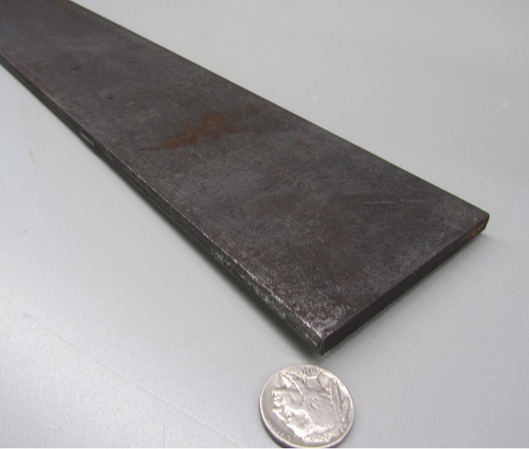 5160 Spring Steel (Knife, Blade) Bar .250″ (+/-.006″) Thick x 3.0″ Wide x 36″