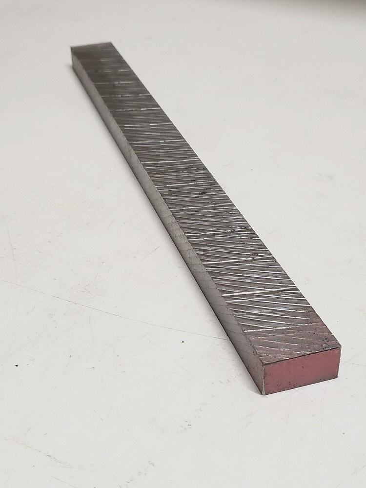 4140 Steel 1/2″ x 1″, 12″ long bar, Heat Treated, Blacksmithing, Forging