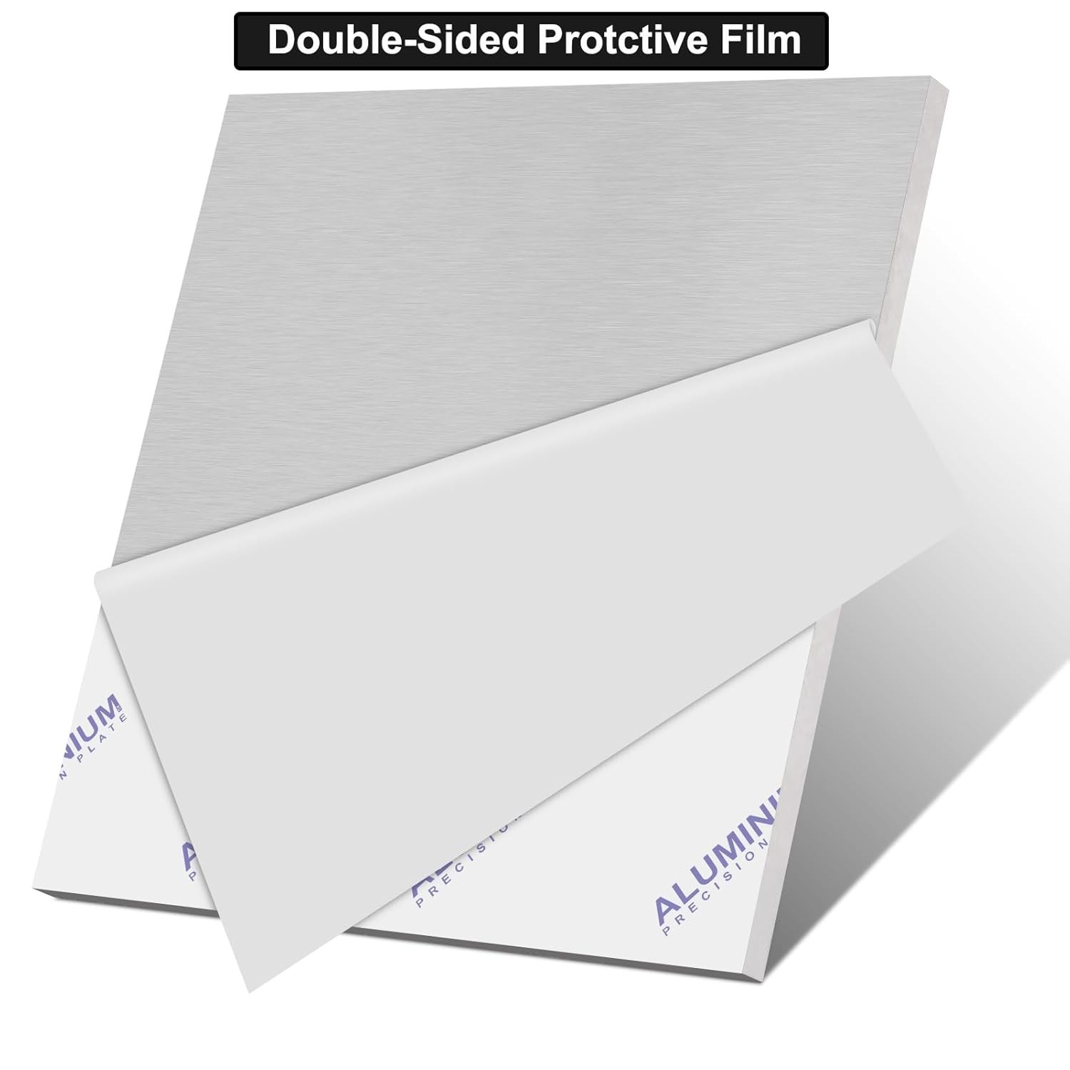 6061 T651 Aluminum Sheet Metal 12 x 12 x 1/2Inch (12.7MM) Flat Plain Thickene…