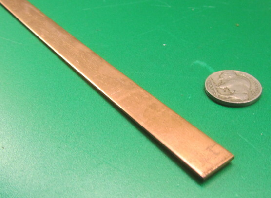 110 Copper Bar H02, 1/16″ Thick x 1/2″ Wide x 24 Inch Length