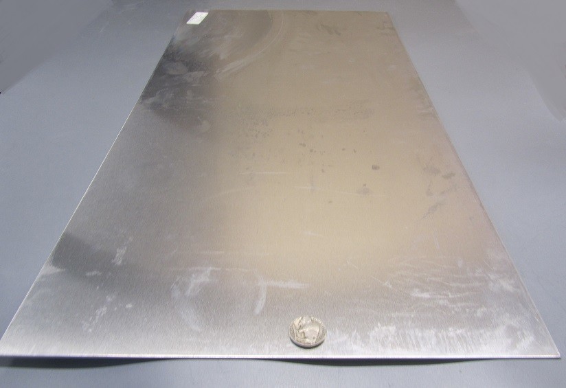 2024 Aluminum Sheet, T3, .050″ Thick x 12.0″ Width x 24.0″ Length
