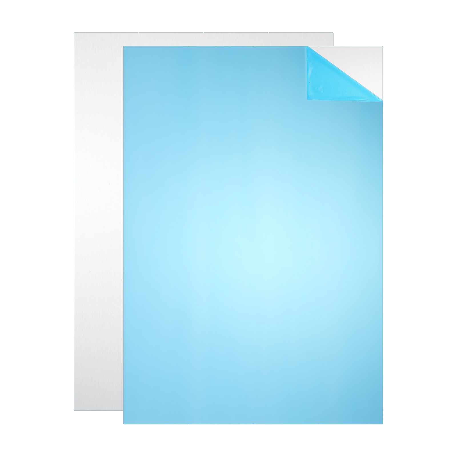 11.8″ x 7.9″ x 0.03″ 6061 T651 Aluminum Sheet Metal(Silver, 2Pcs)