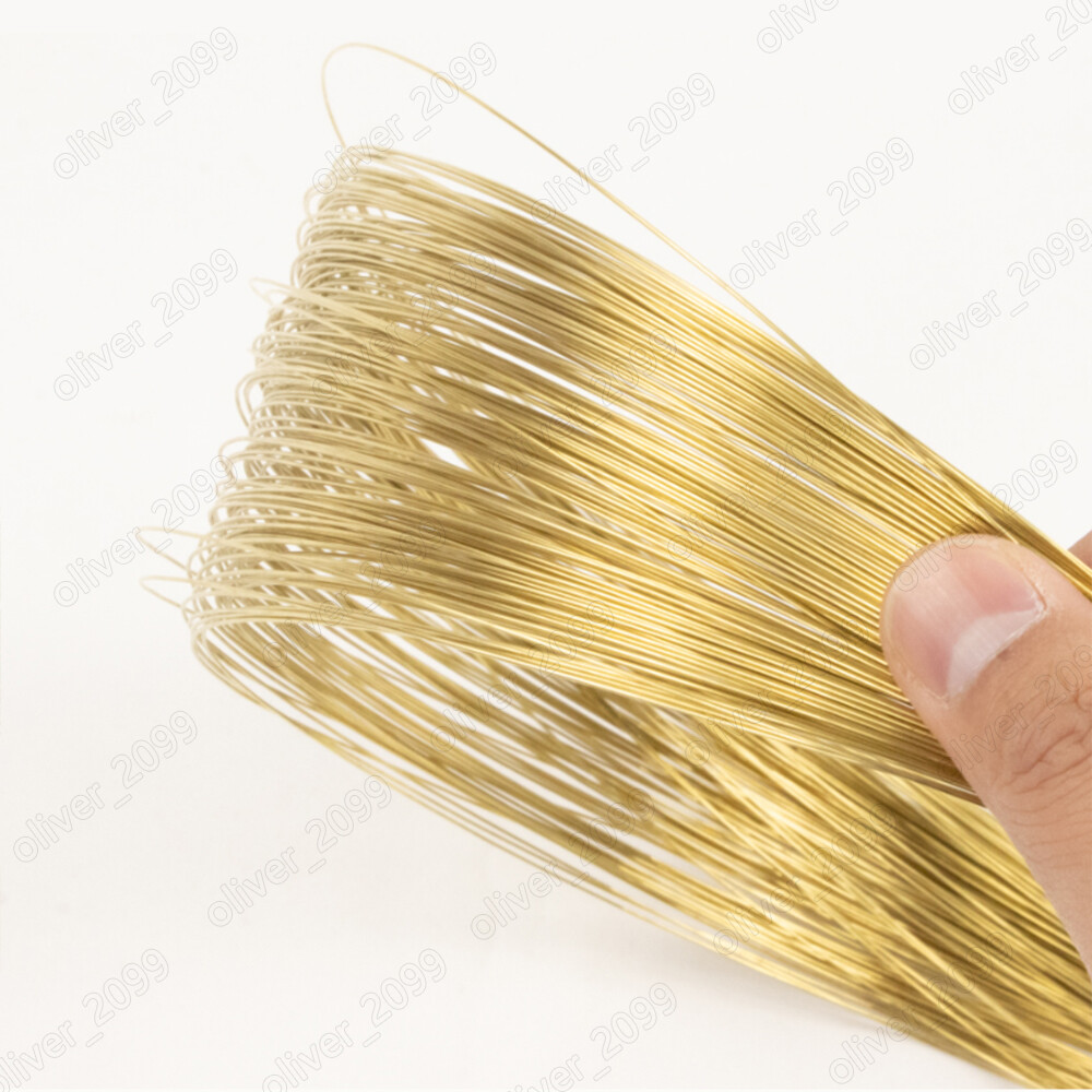 C28000 (CuZn40) Brass Wire Round Solid Wire Diameter 0.3mm to 5mm