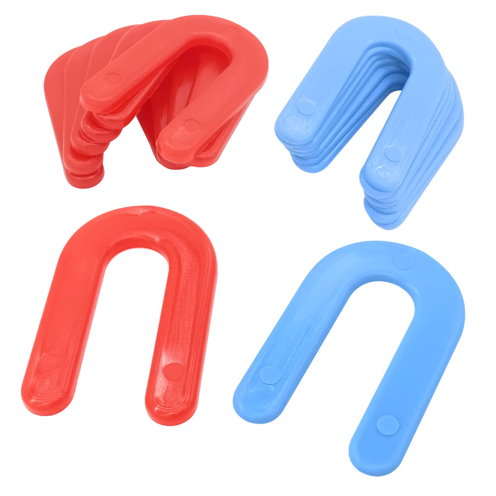 200 Pack Horseshoe Shims Tile Spacers 1/8 Inch, 1/16 Inch U Shaped Plastic Sh…
