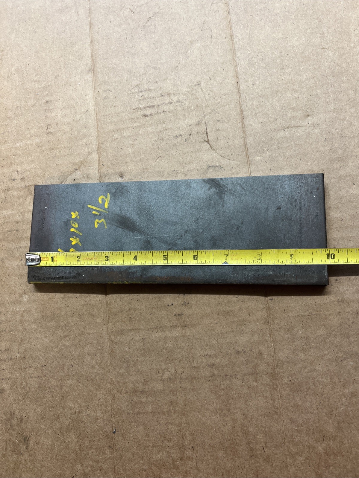 1/2 X 10 X 3 1/2 inch steel plate 10″ X 3 1/2″ Hot Roll Flat
