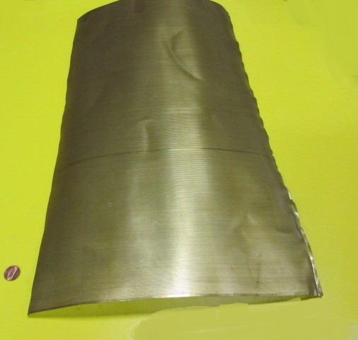 Brass Perforated Staggered Sheet, .016″ Thick x 24″ x Per Ft”, .020″ Hole Dia.