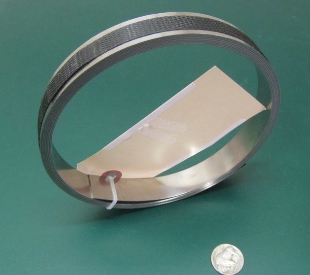 301 Stainless Steel Sheet Shim, .031″ (+/-.0015″) x 3/4″ Width x 10 Foot Length