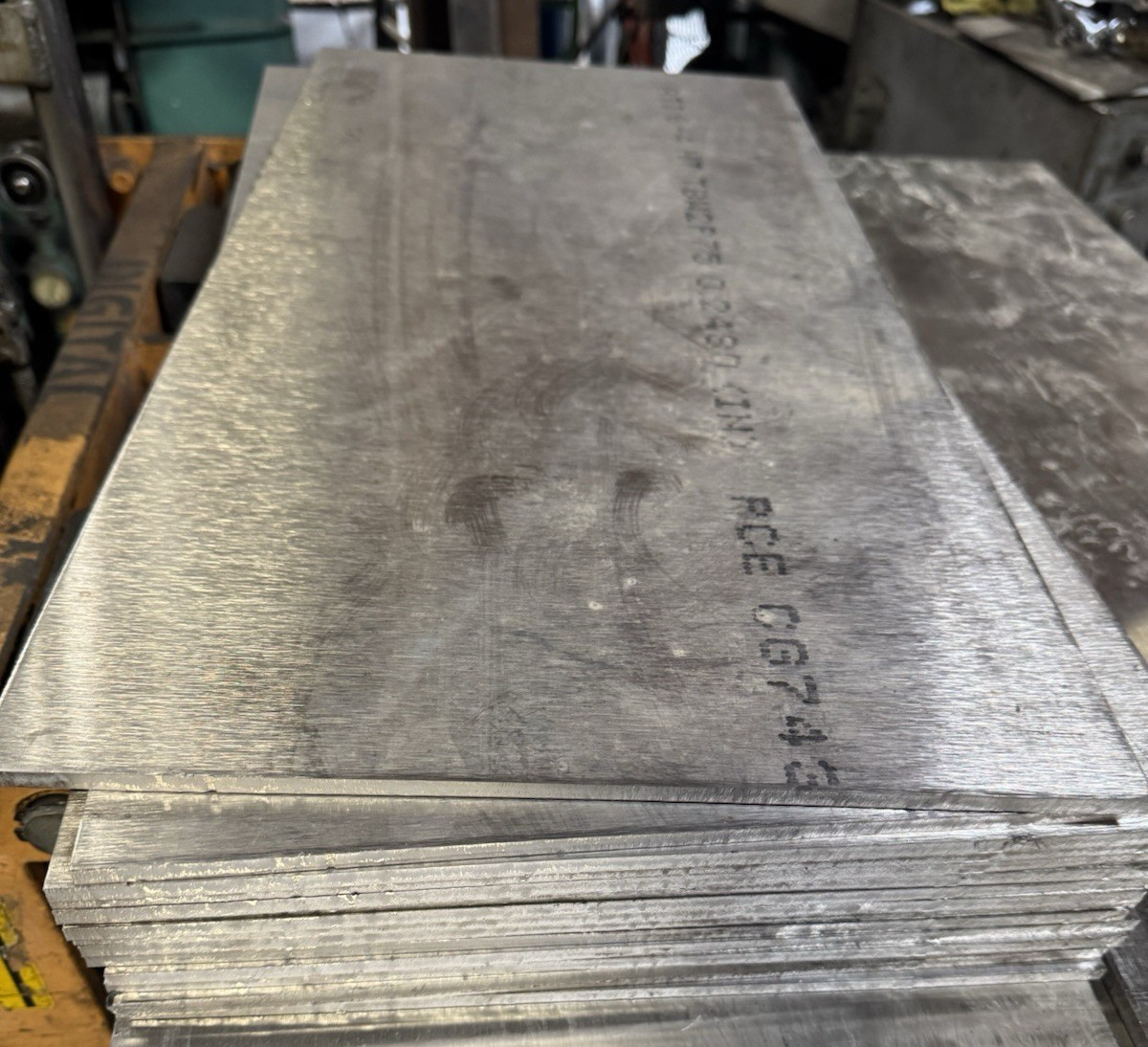 Titanium Plate 6AL4V 6″ x 6″ x .248″