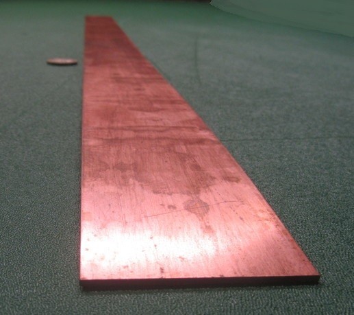 110 Copper Bar H02, 1/16″ Thick x 2.0″ Wide x 24 Inch Length