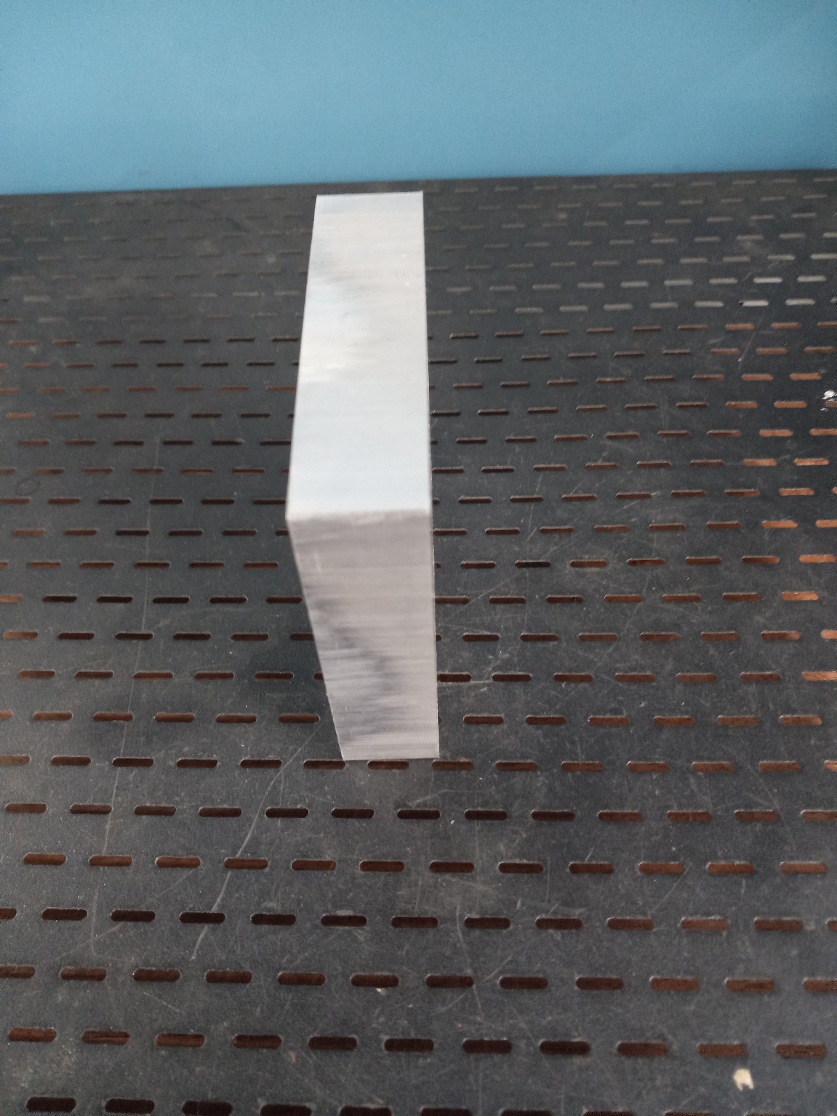 3″X 3″ ALUMINUM 6061 Square BAR 3/4″ Thick Machined +.005-.0 FLAT .003 PARALLEL
