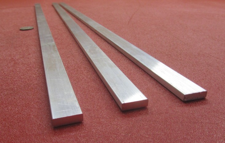 6061 T651 Aluminum Bar, 3/16″ (.187″) Thick x 5/8″ Wide x 24″ Long, 3 Pcs, 6 Ft