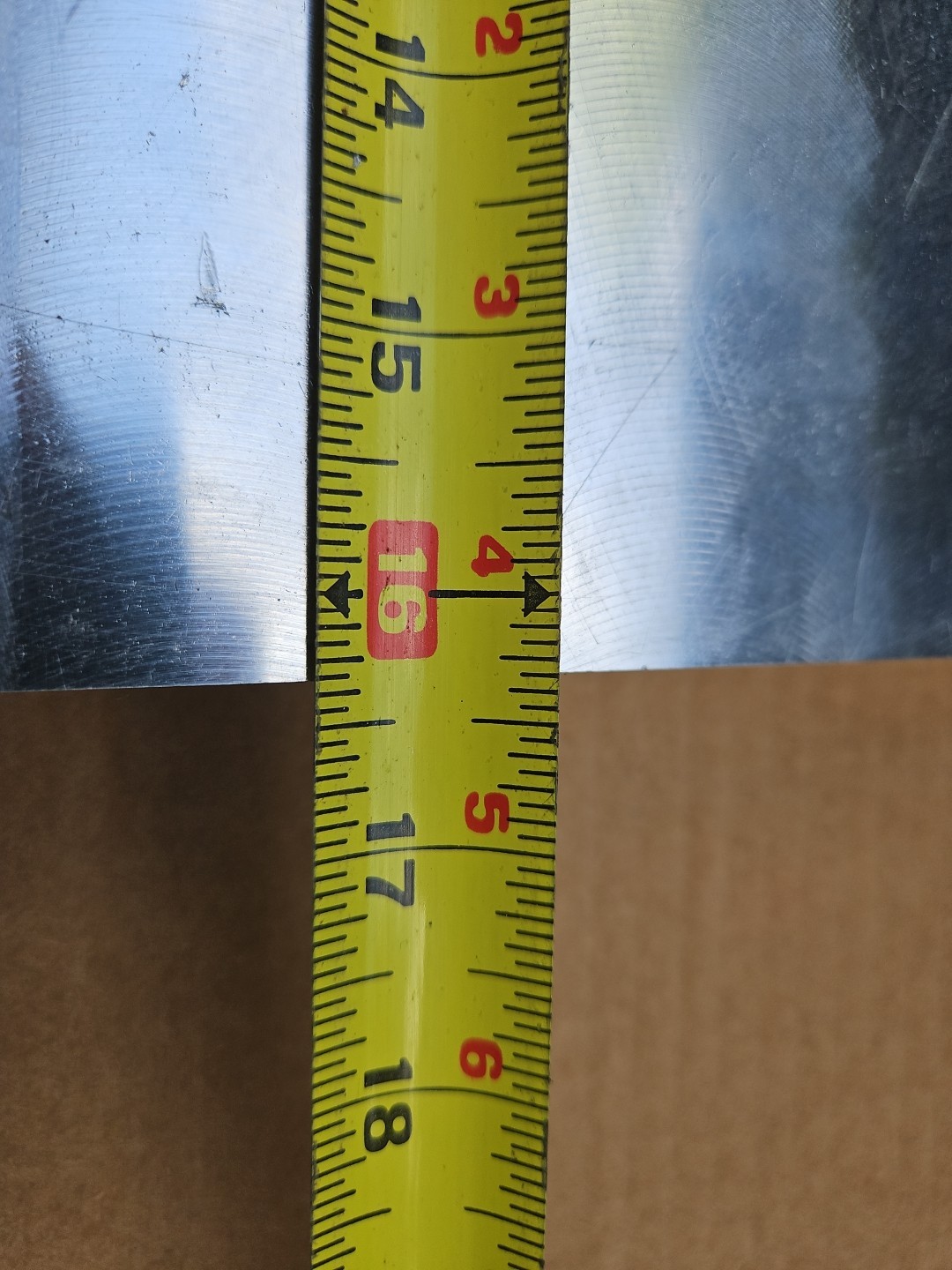 6061-T651 Aluminum plate 1-1/2” X 16-1/4” X 15-1/2″ Made In USA