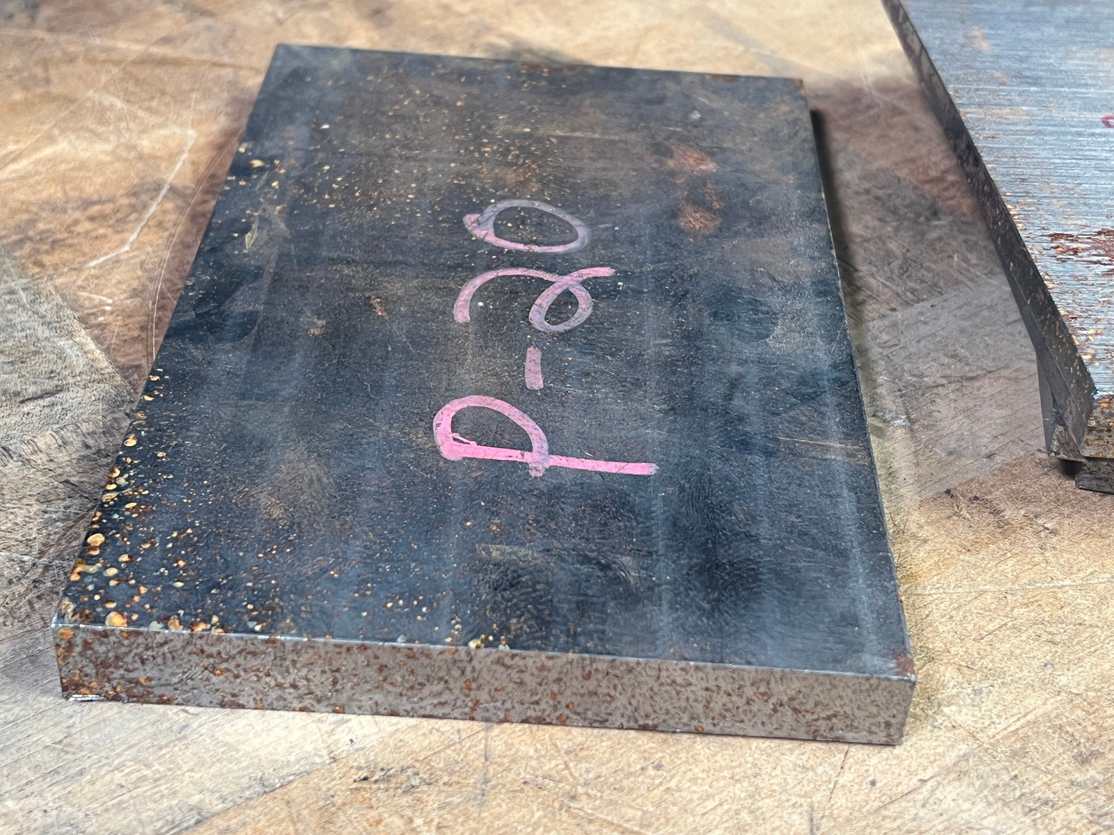 P20 Tool steel flat bar stock lot 7 3/4 x 4 15/16 x 9/16 / 6 3/4 x 3 1/8 x 1/4