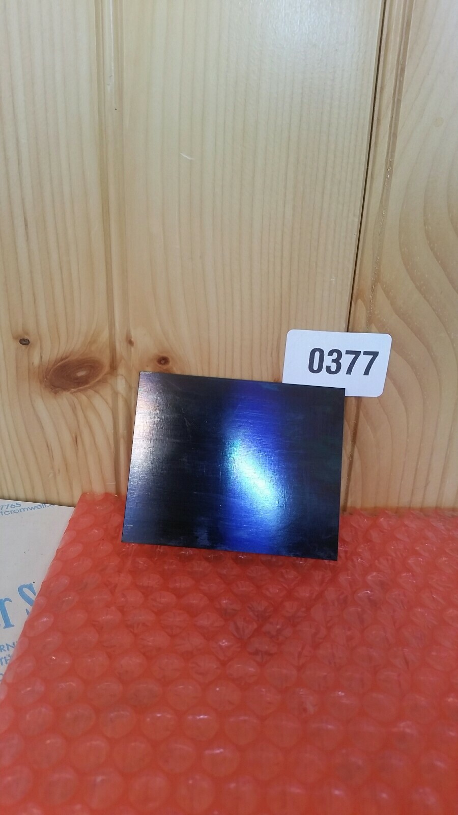 .010 Blue Tempered Spring Steel Shim stock 2.5 x 3″ 0.010 010 pinball Ramp tatoo