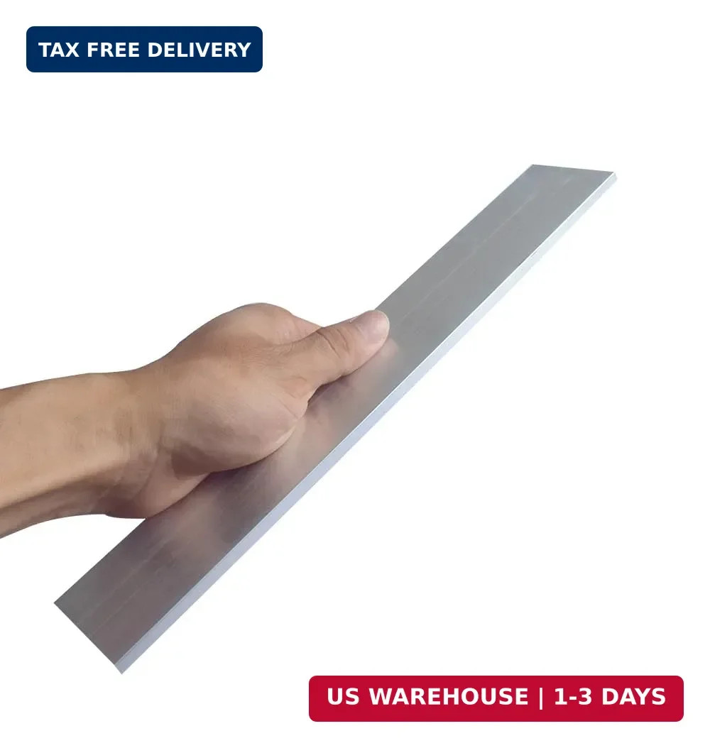 2 Pcs 1/4″ X 2″ Square Aluminum Flat BAR 16″ Long .6061 Aluminium, 6mm X 50mm X