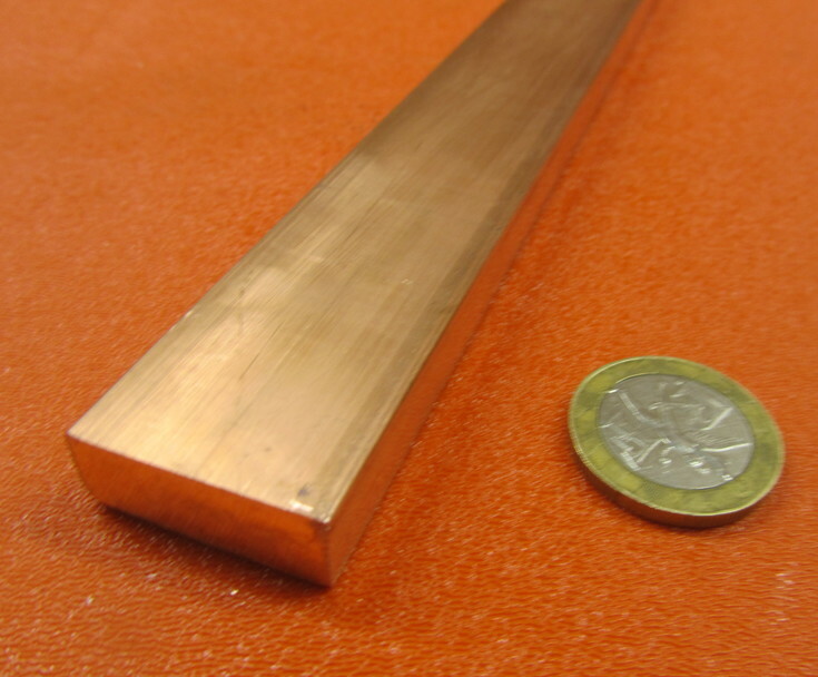 110 Copper Bar H02, 3/8″ Thick x 1.0″ Wide x 2 Ft Length