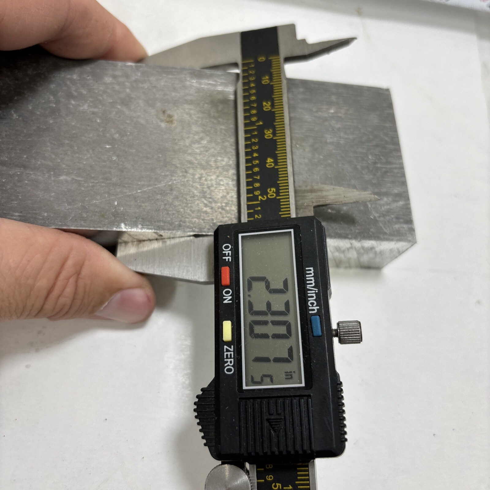 1-1/2″ x 2.3″ x 23.5” 7050-T7451 Aluminum Plate