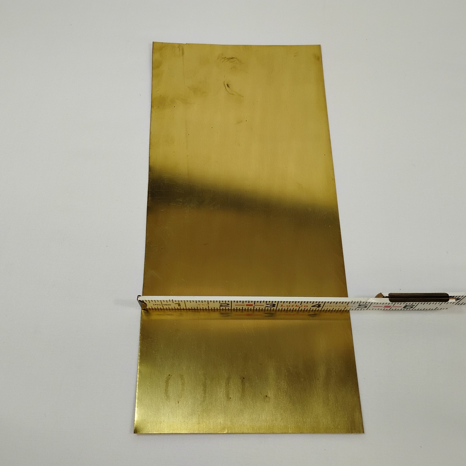 12 Pc Brass Shim Stock Assortment 6″ x 12″ .001-.015 *One Sheet Cut Down*