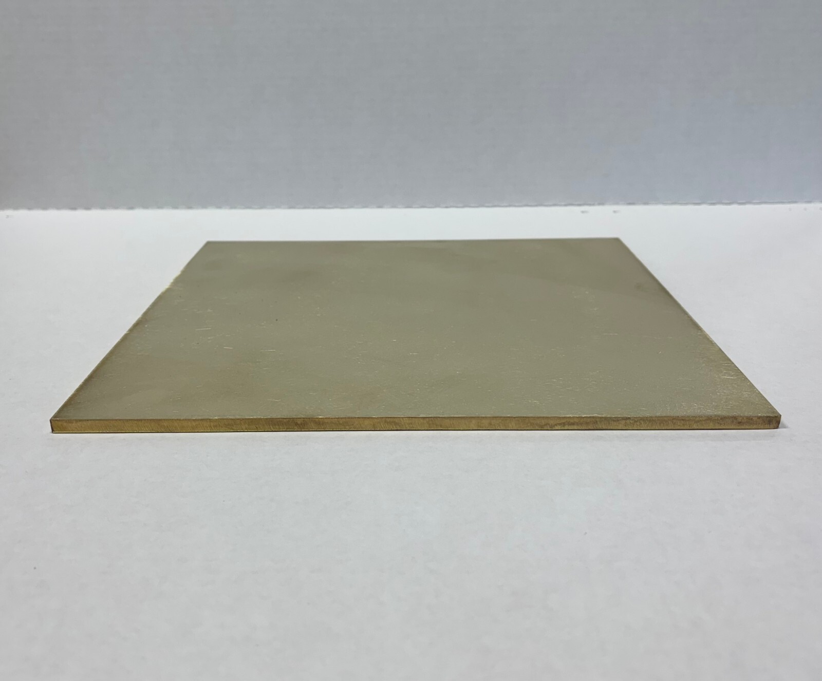 1/4″ Brass Alloy 260 Square Sheet Plate 5″X 5″ Flat Bar (.25″)