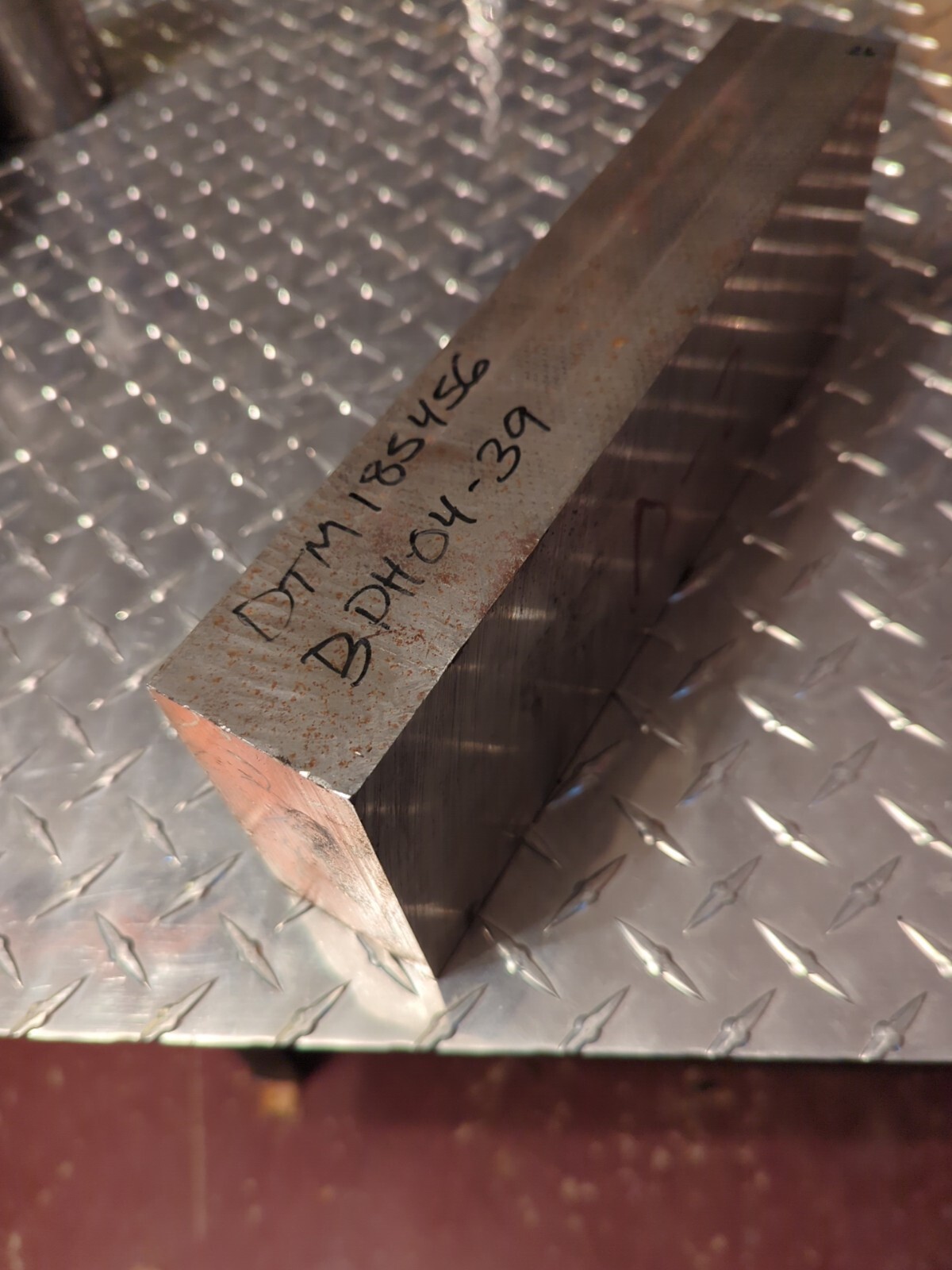 D2 Tool Steel, 2″ X 4″ X 11.25″