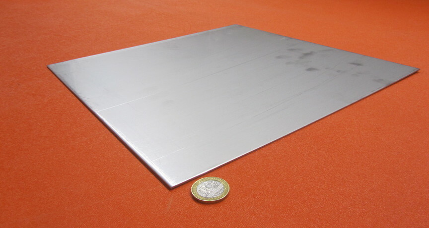 321 Weldable Stainless Steel Sheet, .062″ Thick x 12″ Wide x 12″ Length, 1 Unit