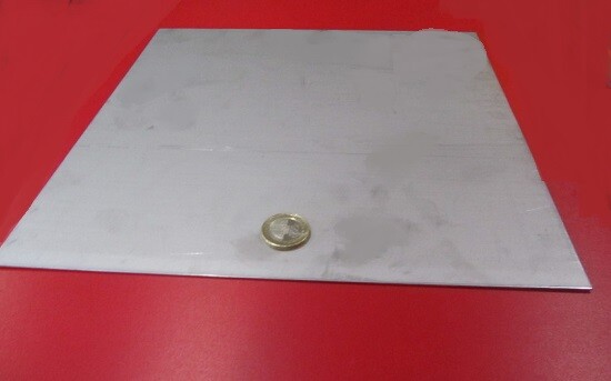 321 Weldable Stainless Steel Sheet, .050″ Thick x 12″ Wide x 12″ Length, 1 Unit