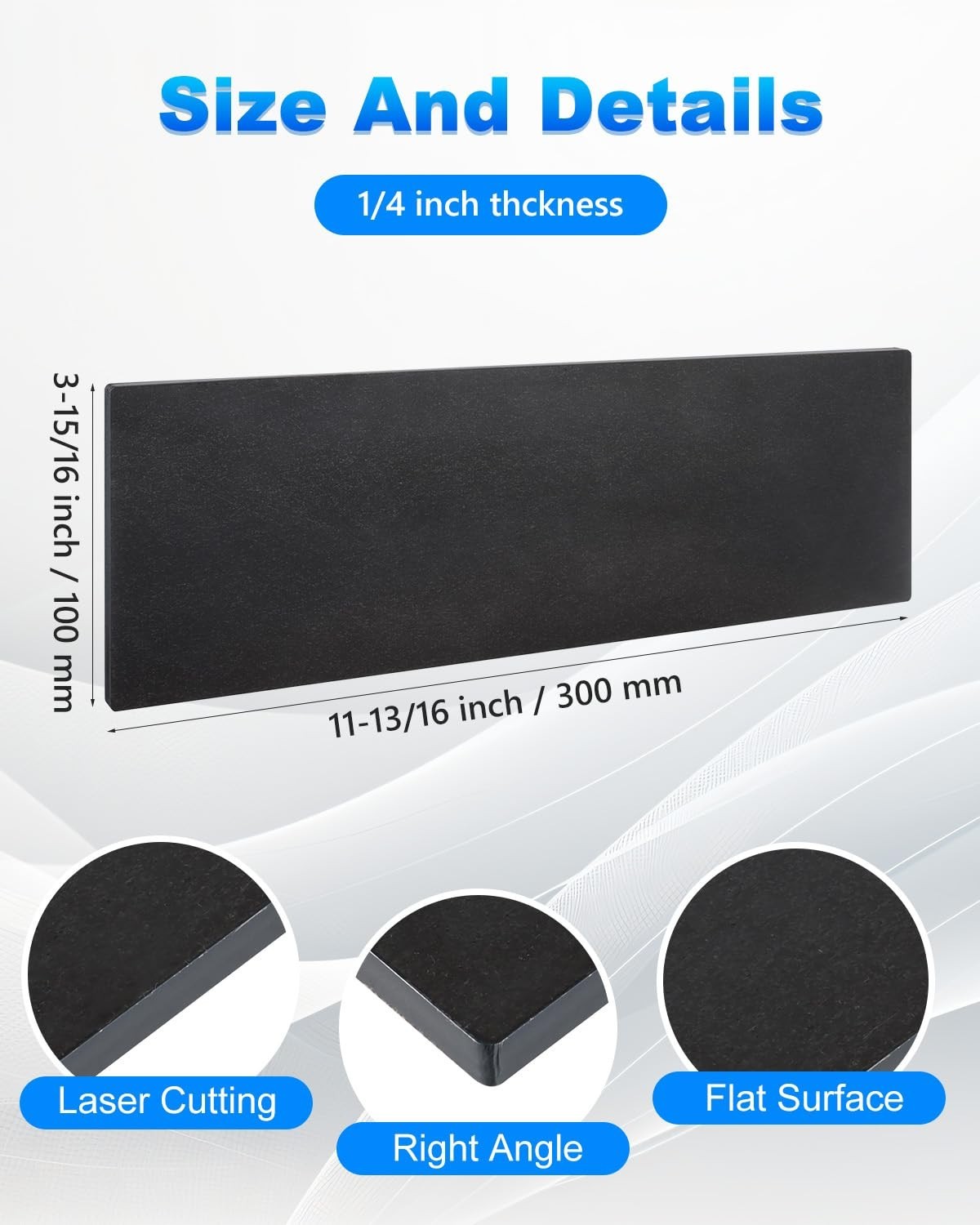2 Pcs 4 X 12 X 1/4 Inch A36 Steel Plate Hot Rolled | Steel Base Plate for Con…