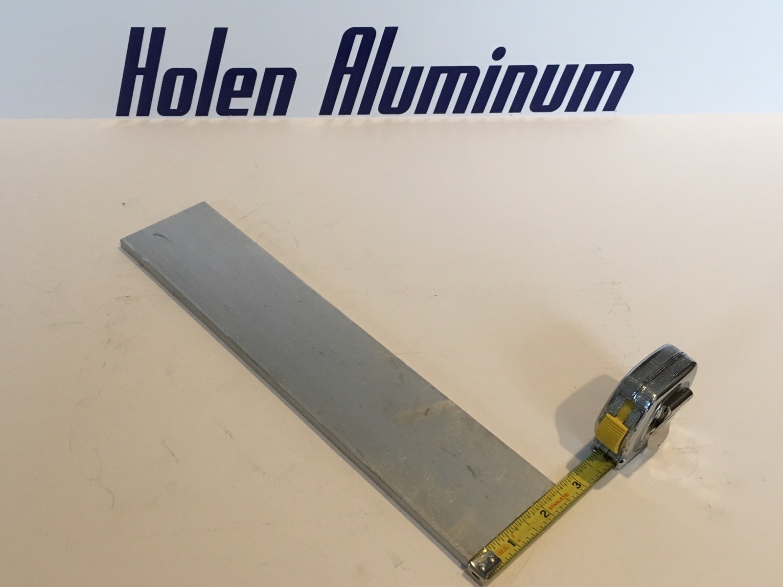 1/4″ X 2-1/2″ X 12″ Long Aluminum Flat Bar 6061-T6