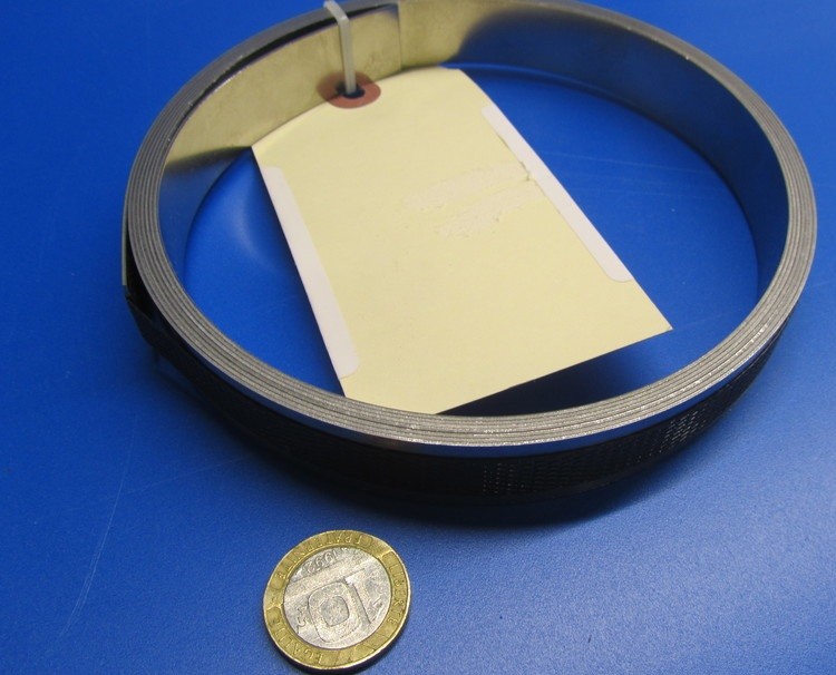 301 Stainless Steel Sheet Shim, .031″ (+/-.0015″) x 3/4″ Width x 10 Foot Length