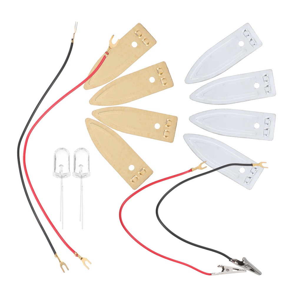 Copper and Zinc Electrode Strips Experiment Kit Science Fair Project Kits