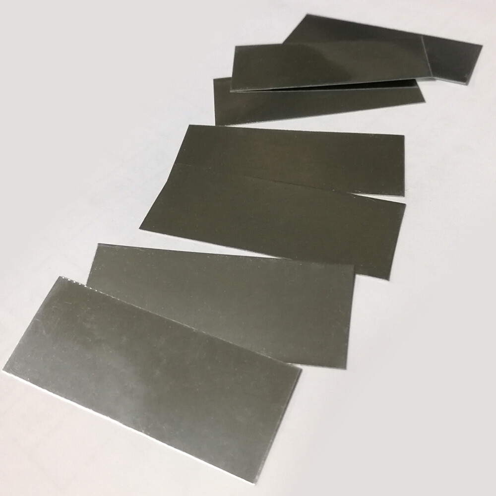 2PCS Scientific Zinc Electrode Zinc Zn Sheet Plate Electroplating Electrode
