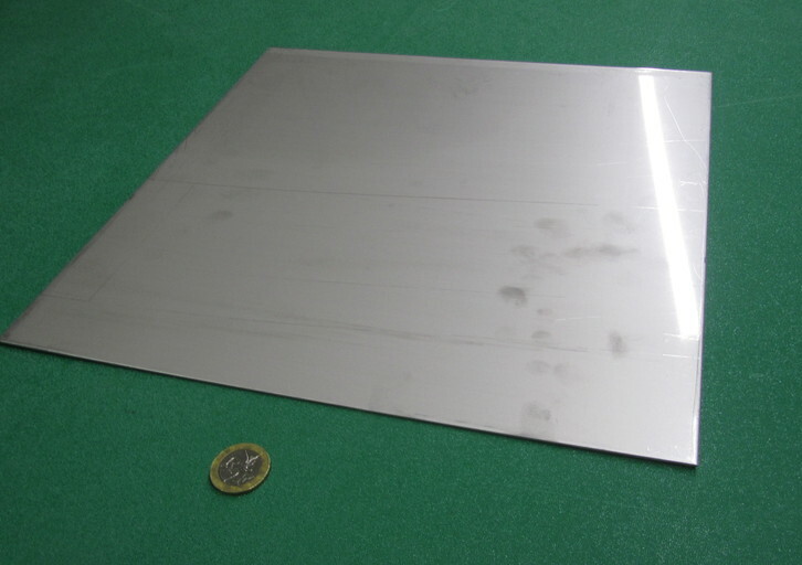 321 Weldable Stainless Steel Sheet, .062″ Thick x 12″ Wide x 12″ Length, 1 Unit