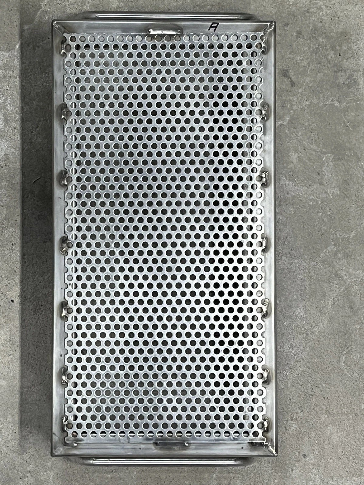 Stainless Steel Basket 8-3/4” X 17-1/2” .250”Holes 2 Available – No Returns