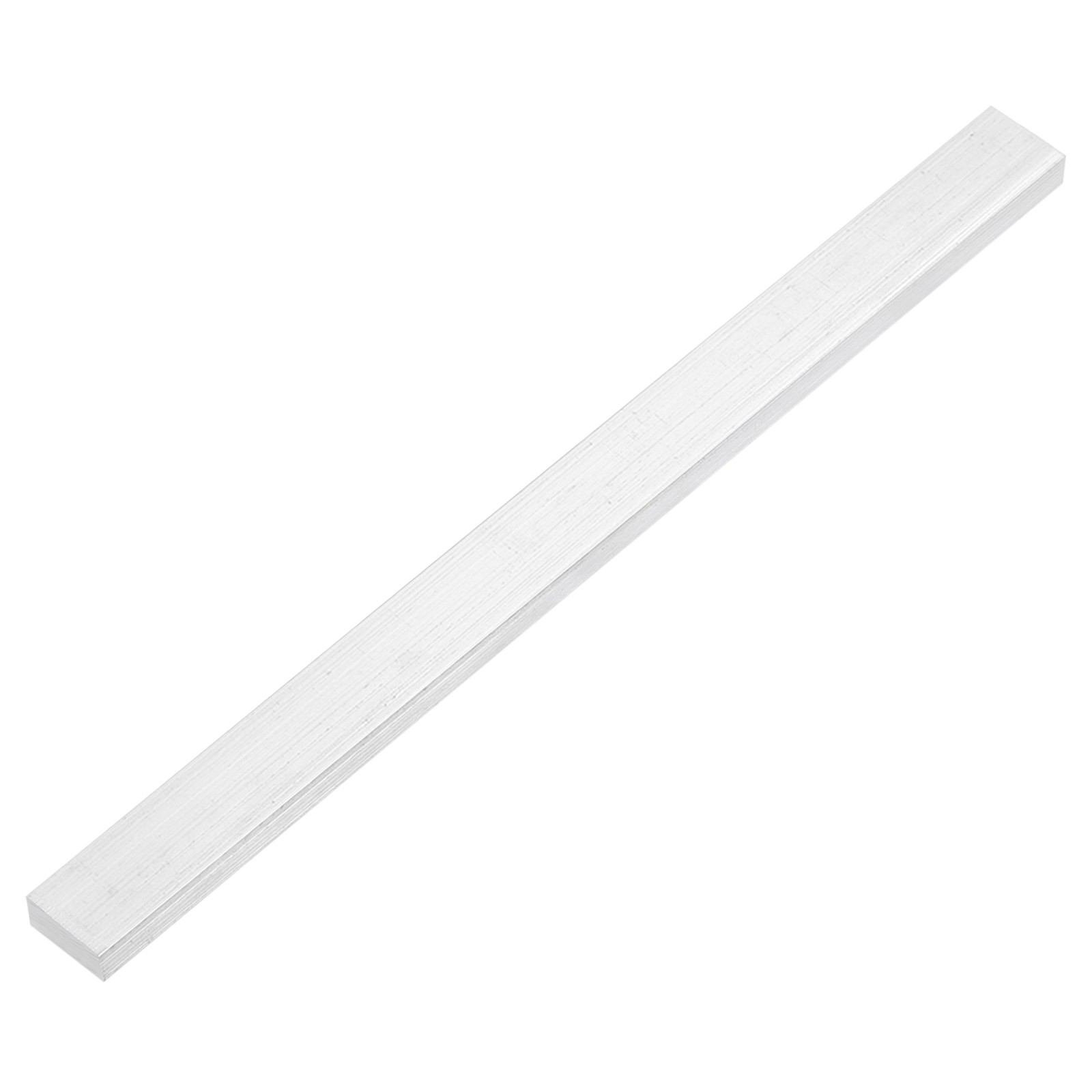 Square 6063 Aluminum Flat Bar, 5/16″ Thickness 1″ Width 12″ Length