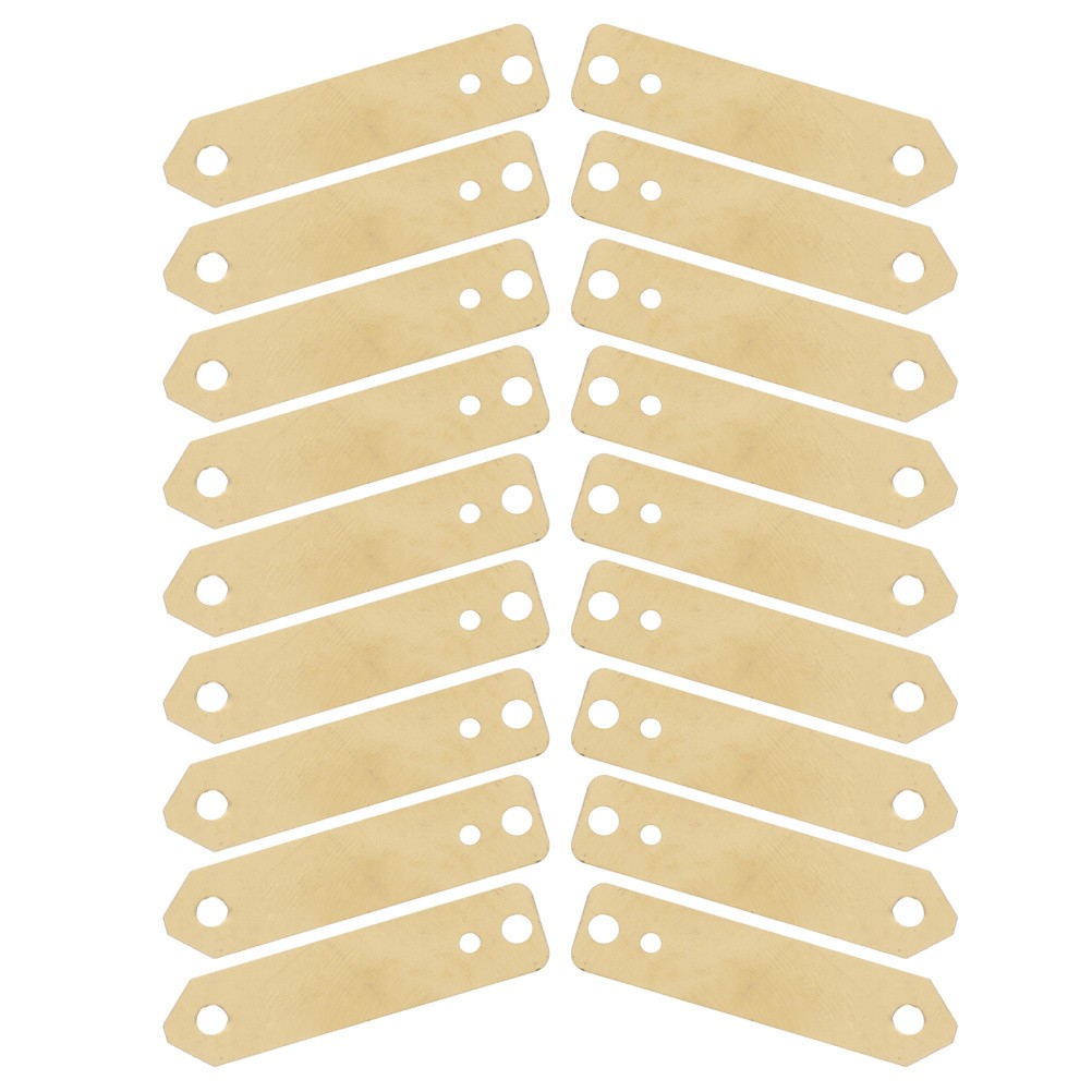 20Pcs Pure Copper Anode Sheets for Fruit Battery DIY Science Learning Golden