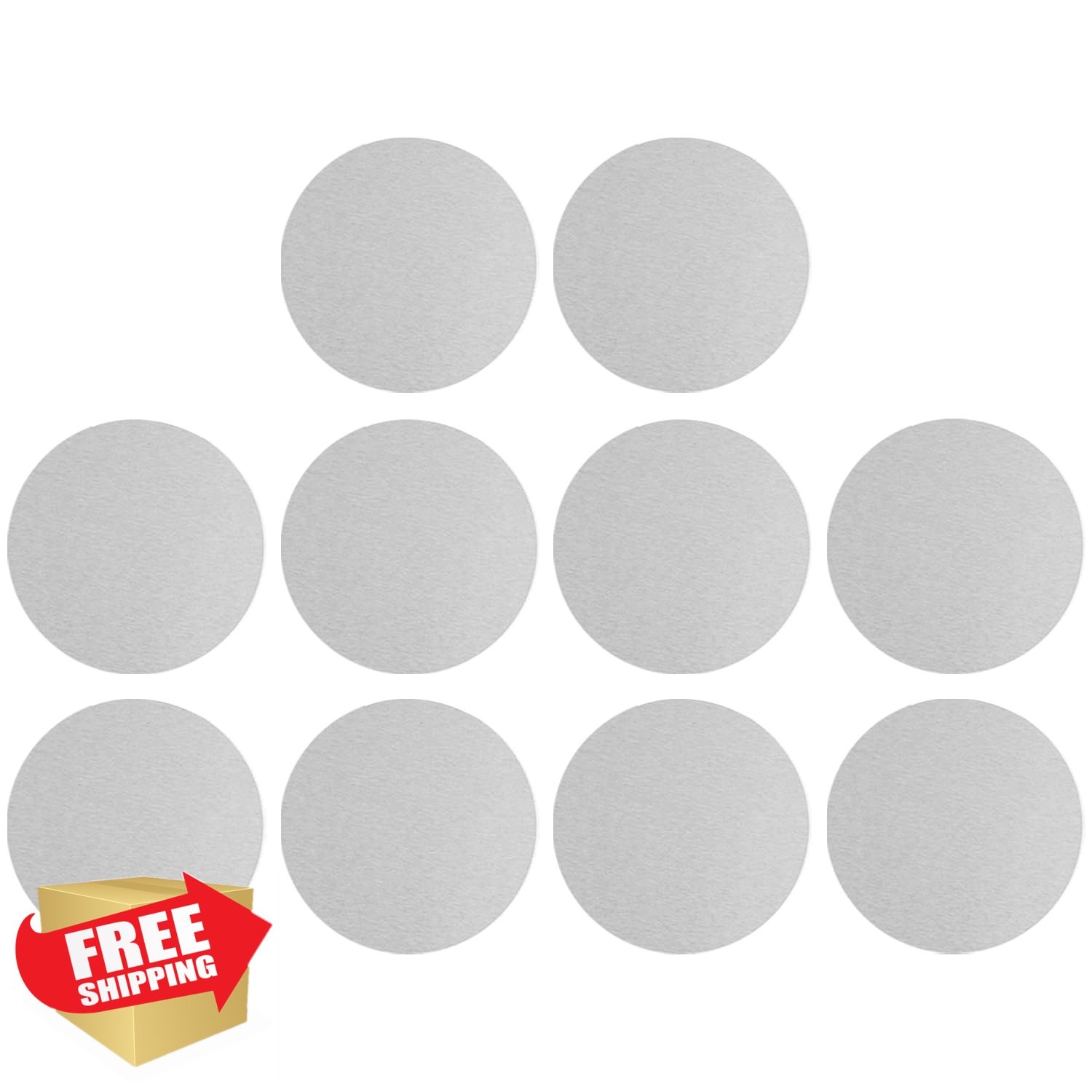 Uxney Aluminum Disc 2″ Dia 12Ga 10 Pack