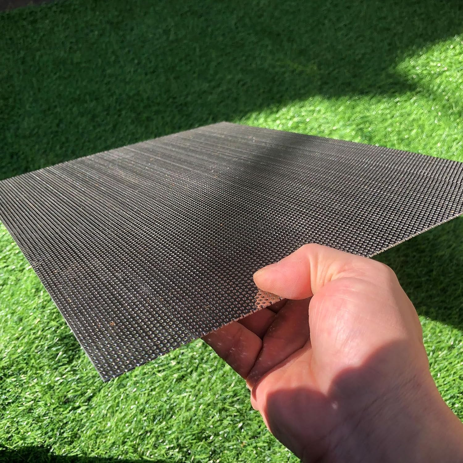 Perforated Metal Sheets 19 Gauge 16″X12″ Expanded Metal Mesh Opening 1/16″ 0.06