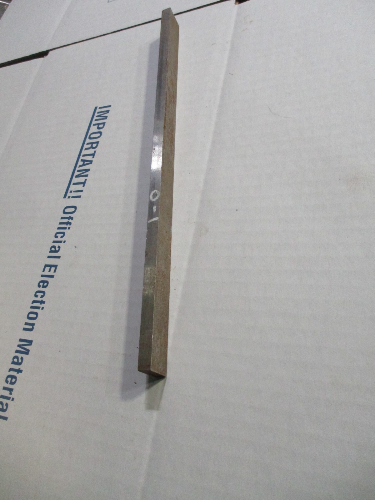 O-1 Tool Steel Flat Stock Close to 5/16″ x 3/4″ x 11-5/8″