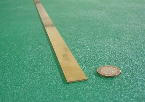 353 Brass Flat Bar 1/16″ Thick x 3/4″ Wide x 36.0″ Length