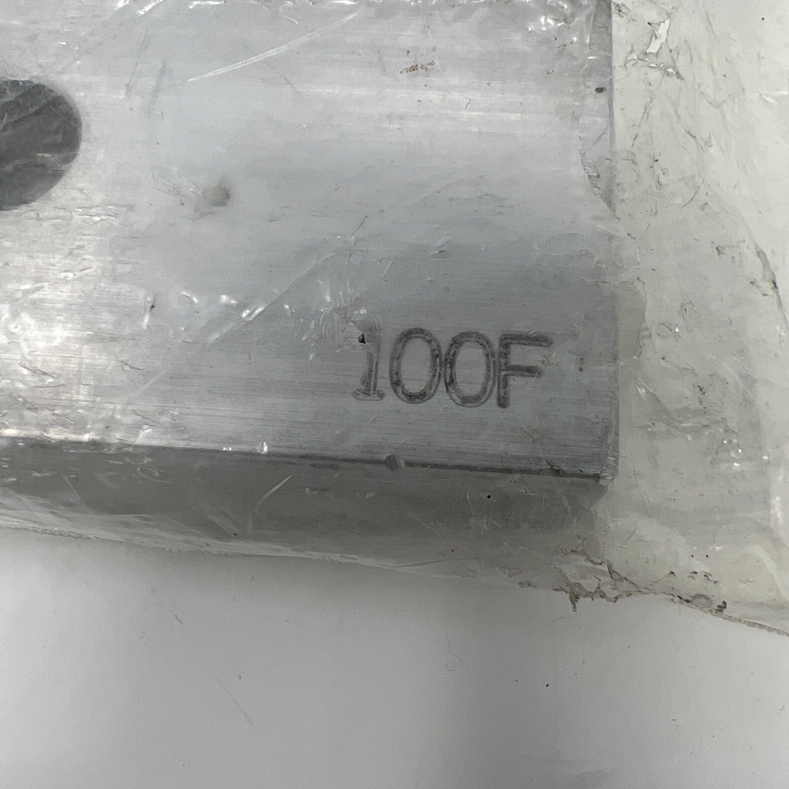 1″X 2.5″ X 5″ new aluminum block 95-100F 1413J19