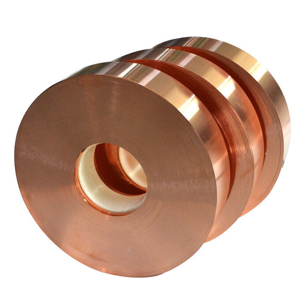 Pure Cu Sheet Copper Foil Copper Sheet Plates 99.9% Copper Strip 0.01~1mm Thickness