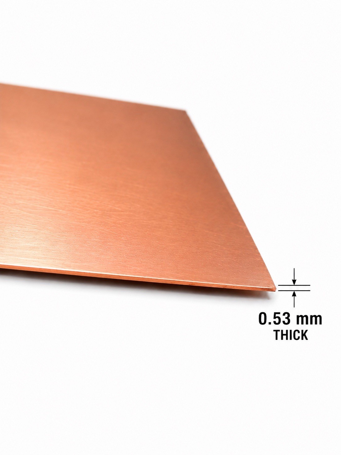 COPPER SHEET PLATE NEW 1/64 10″X9″ 0.53mm Thick 110 ALLOY Pure 999 Blanks