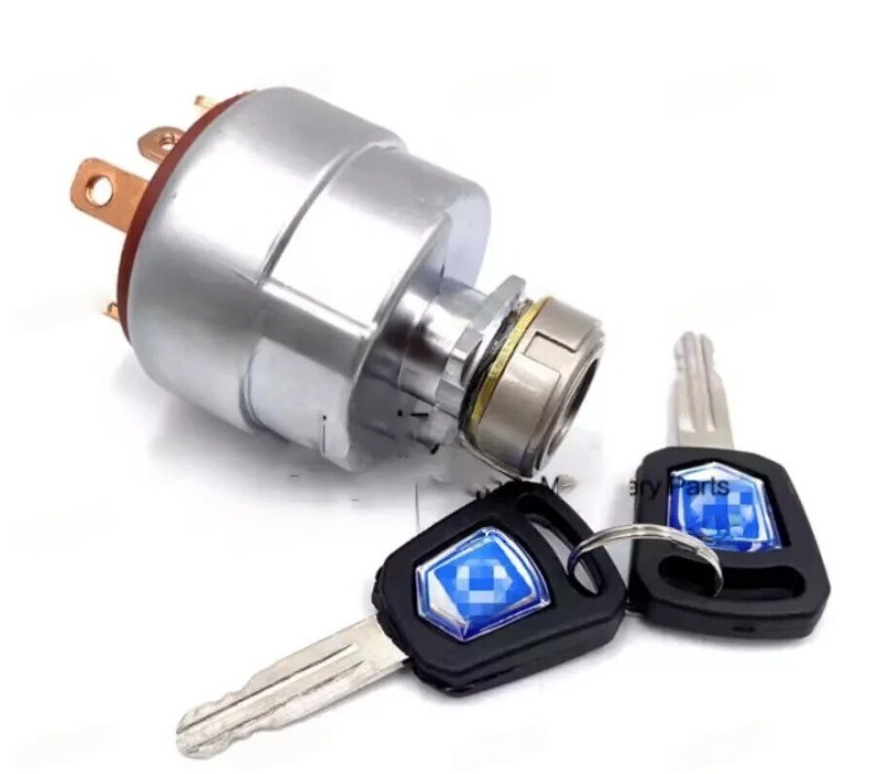 NEW FOR XCMG Excavator XE17/60DA/75/135/200/215/235DK Ignition Switch Start Lock